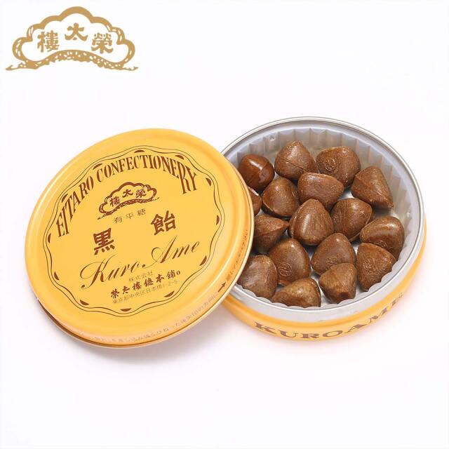 榮太樓飴 罐裝 黑糖飴 1罐(90g)