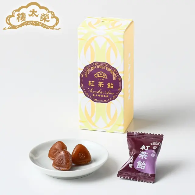 榮太樓 榮太樓飴 盒裝 紅茶糖 1支(12粒)