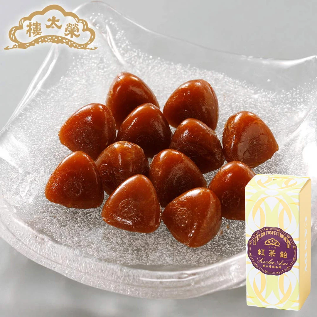 榮太樓 榮太樓飴 盒裝 紅茶糖 1支(12粒)