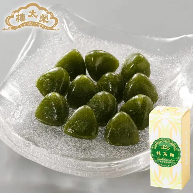 榮太樓 箱裝抹茶飴 1盒（12粒）