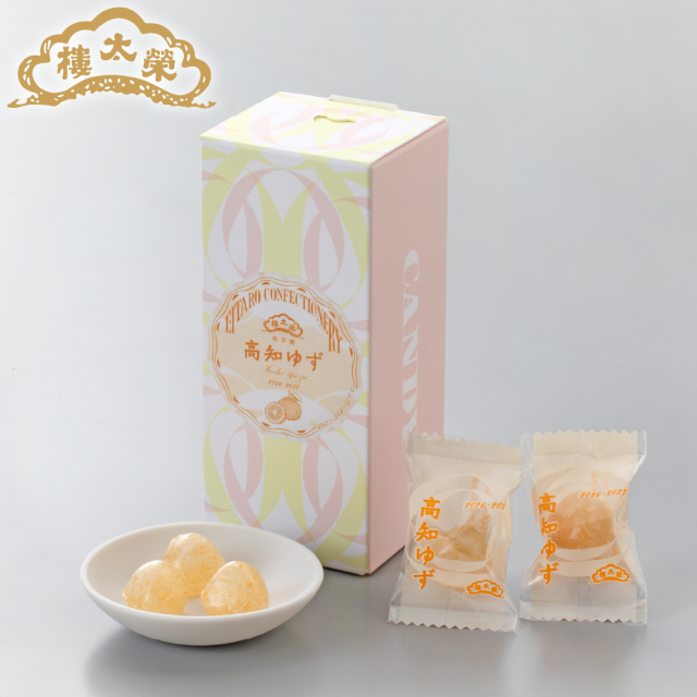 榮太樓 果汁糖 禮盒裝 高知柚子 1盒(12粒)