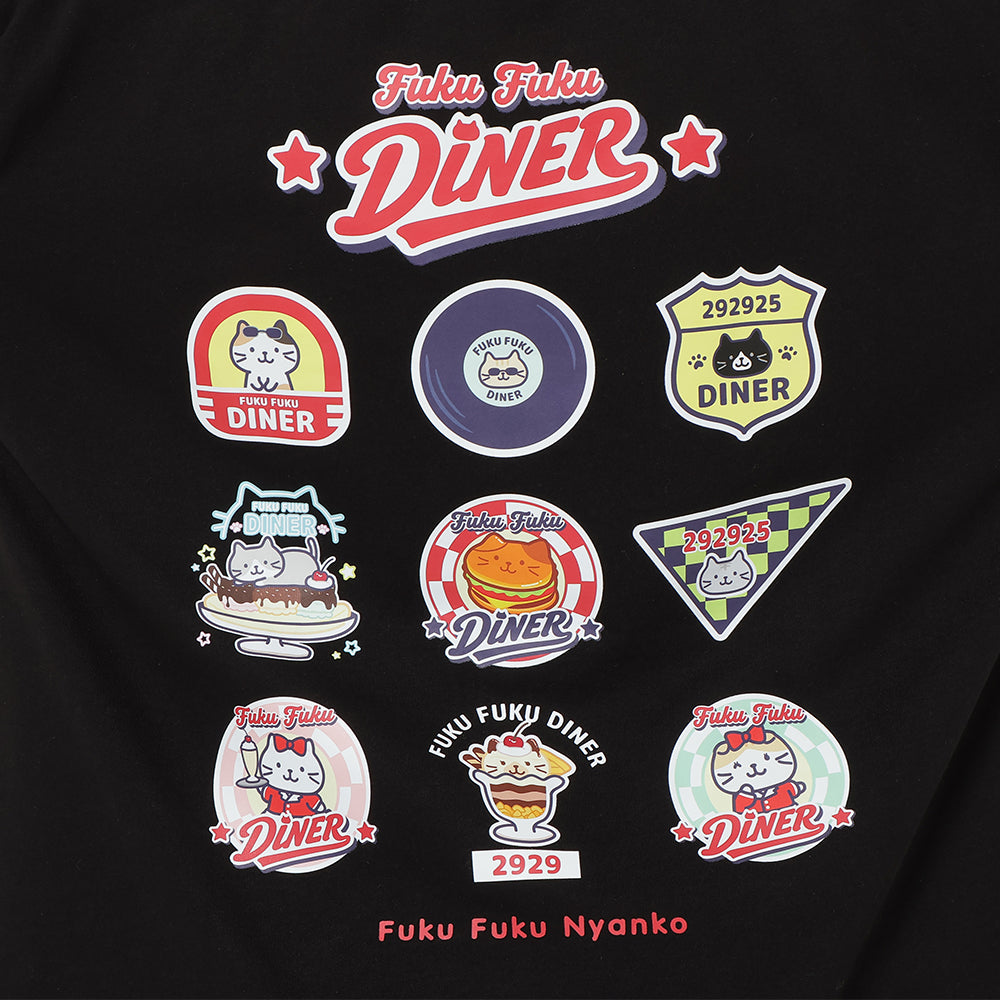 福福貓 Diner T恤