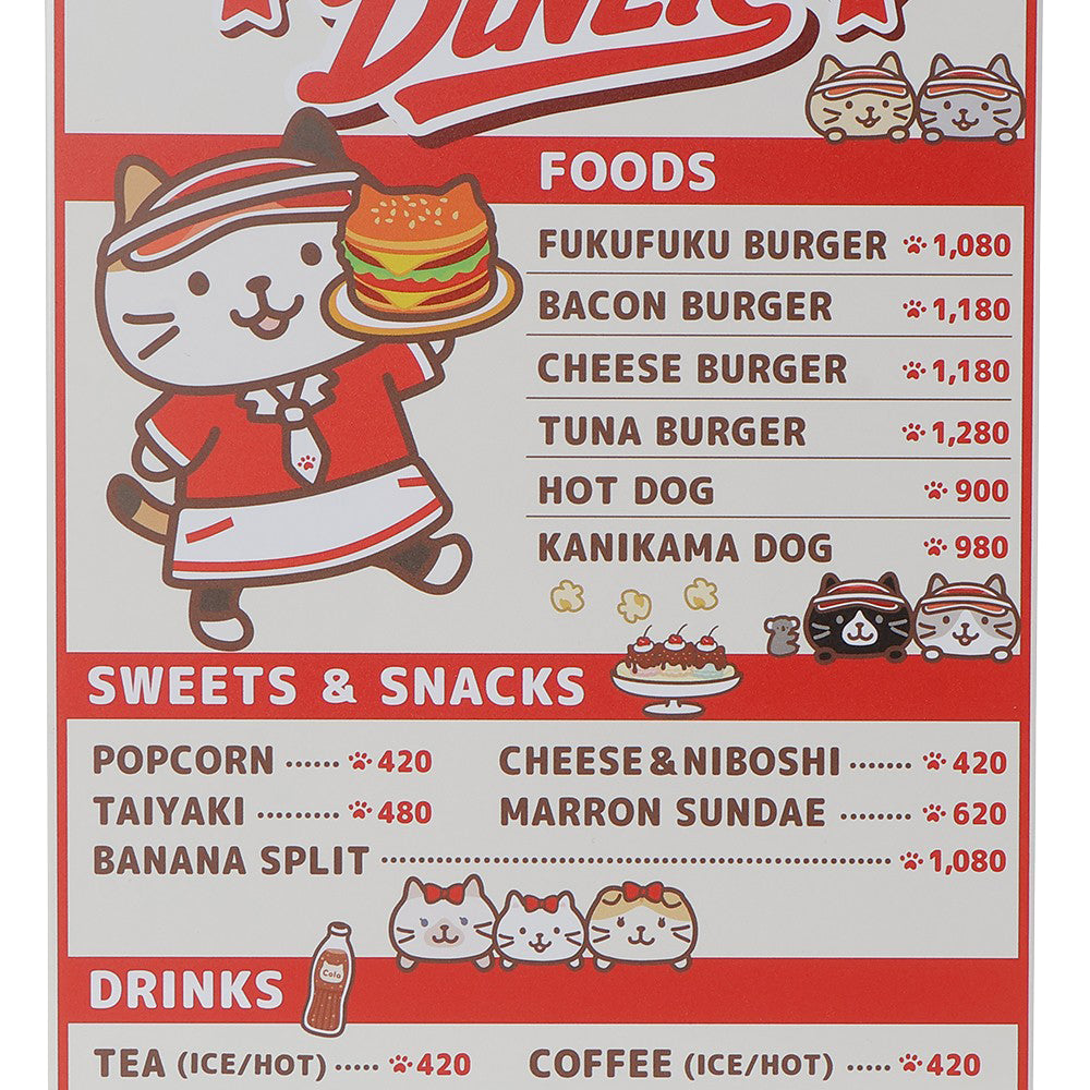 福福貓 餐廳鐵皮招牌