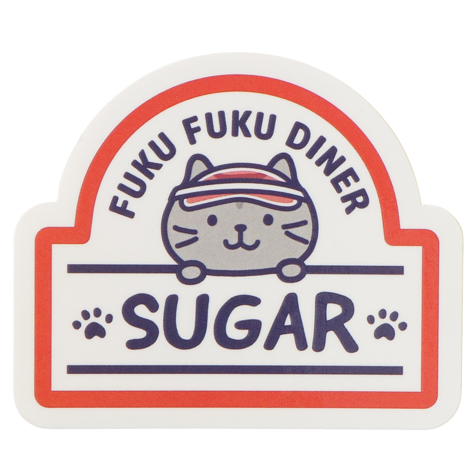 福福貓 Diner 調味料貼紙套裝