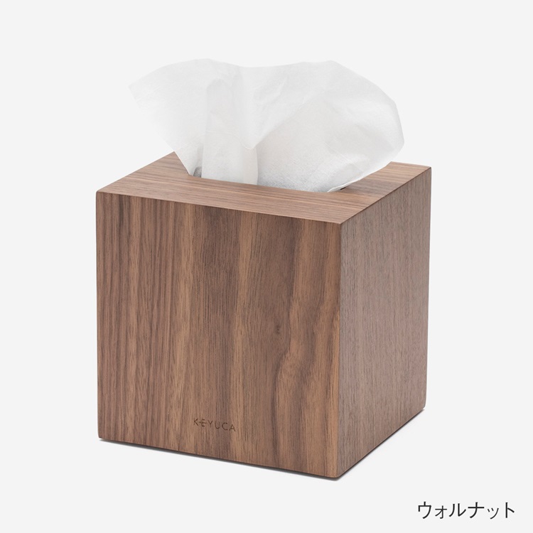 KEYUCA Clusta 木製小巧紙巾套