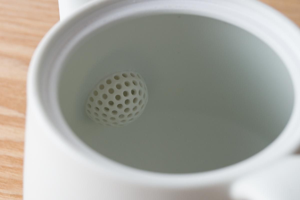 素磁茶壺 茶素磁釉