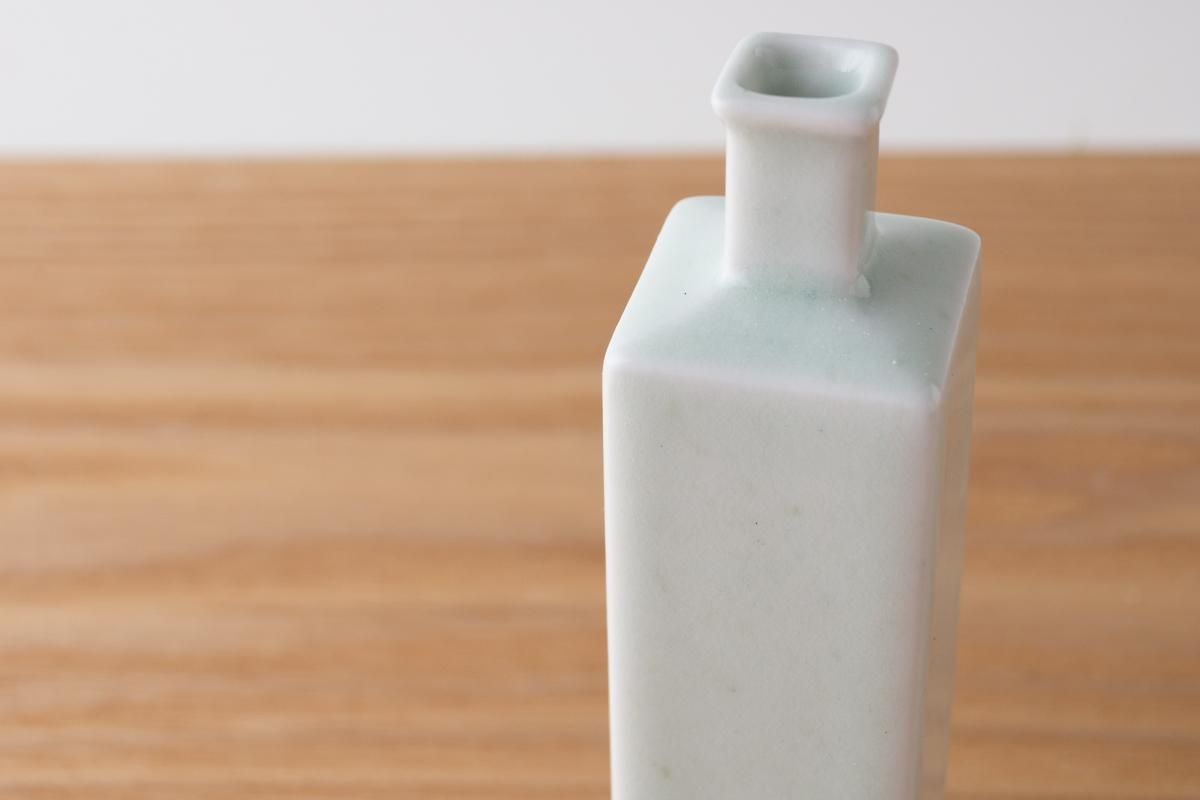 Flower vase 方形單枝花器 李朝釉