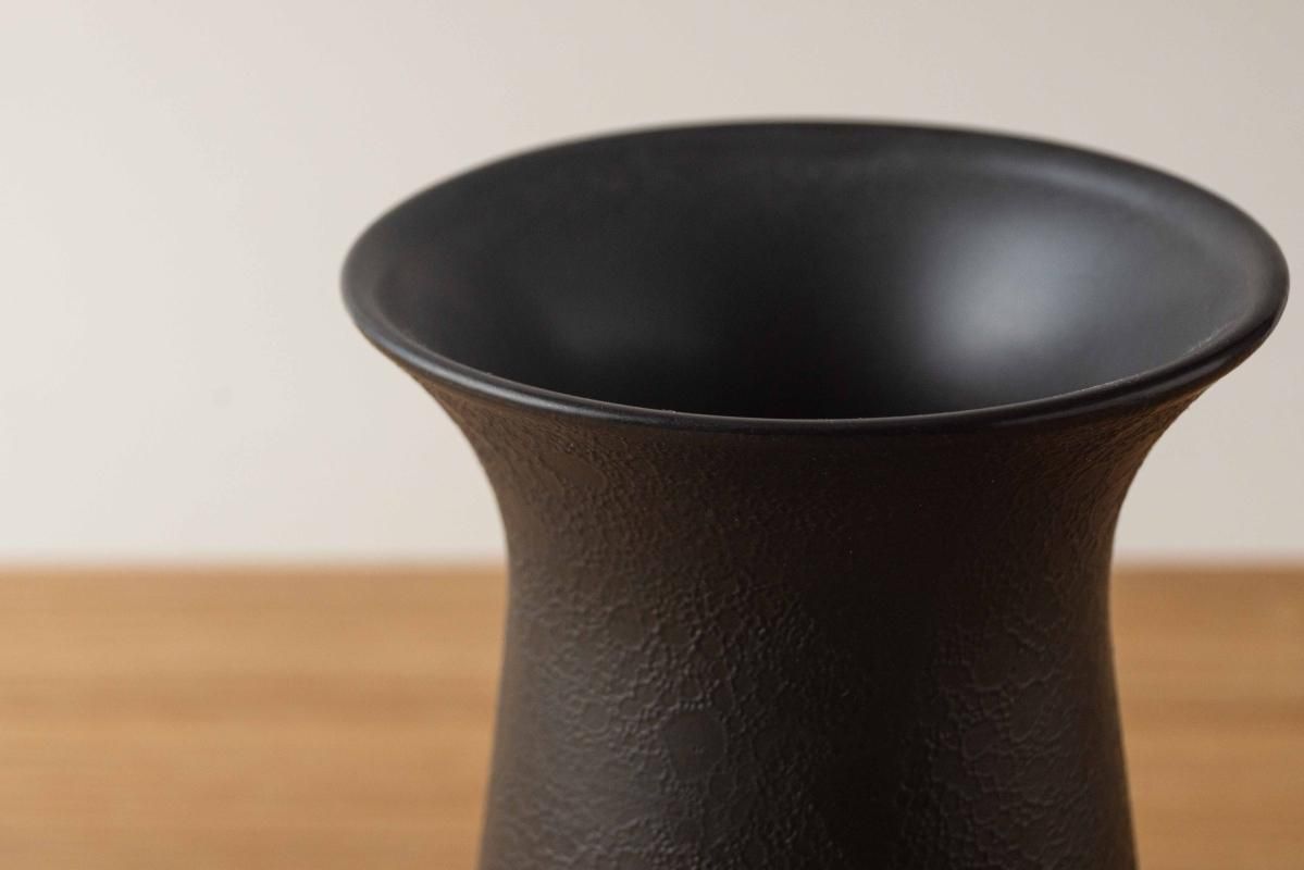 Flower vase 花器 泡化妝（黑）