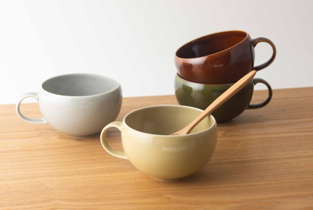 Colorta 湯杯 米色