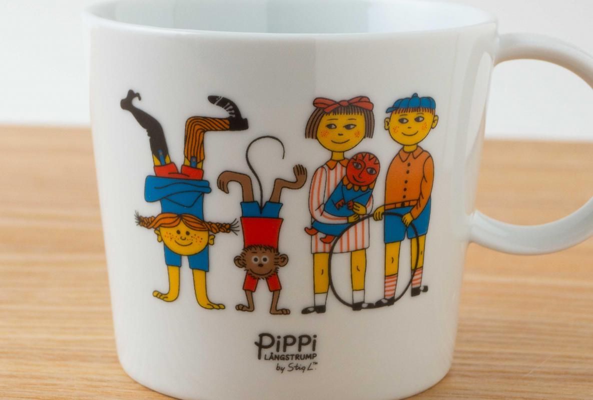 Pippi Langsrump 馬克杯 長襪子皮皮(友達)