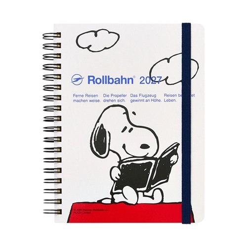 Snoopy PEANUTS Rolban 手帳 L（House）2026年10月開始