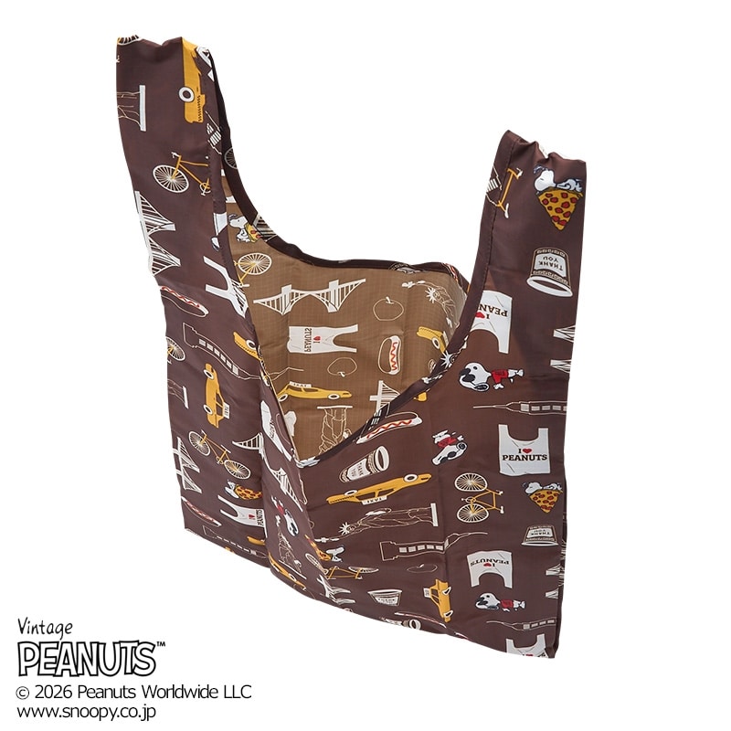 BAGGU Snoopy PEANUTS NYC 環保購物袋