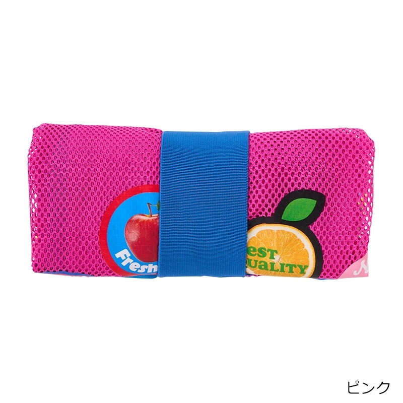 PLAZA BASICS FRUIT OF THE LOOM 網料環保袋（藍色）