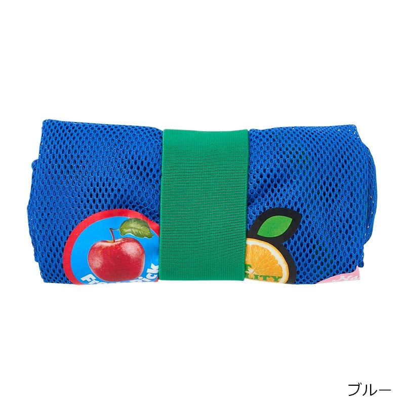 PLAZA BASICS FRUIT OF THE LOOM 網料環保袋（藍色）