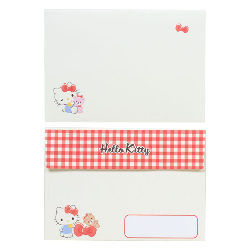 Hello Kitty 角色造型信紙信封套裝