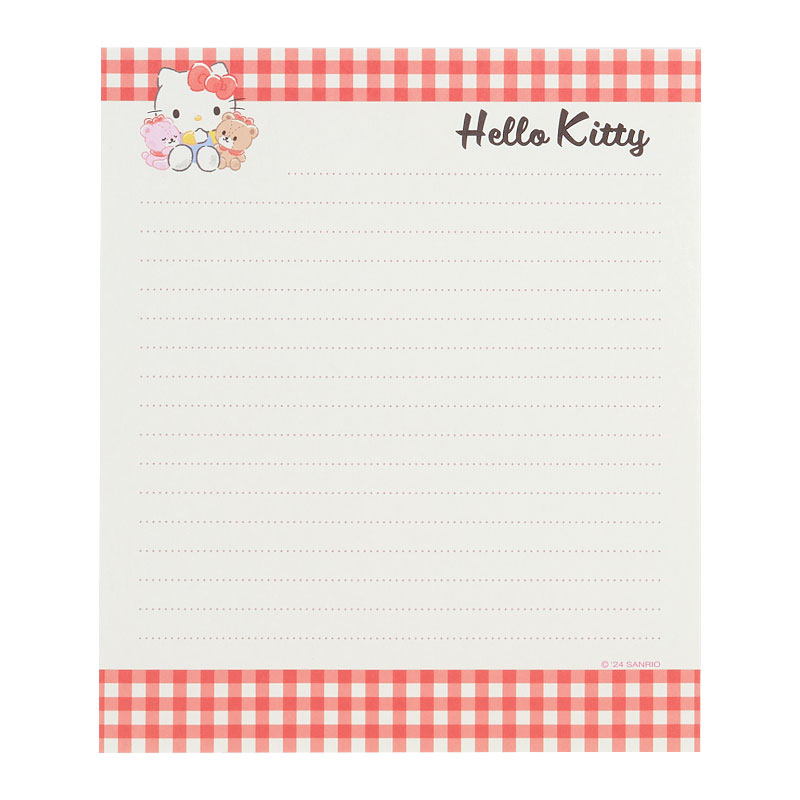 Hello Kitty 角色造型信紙信封套裝