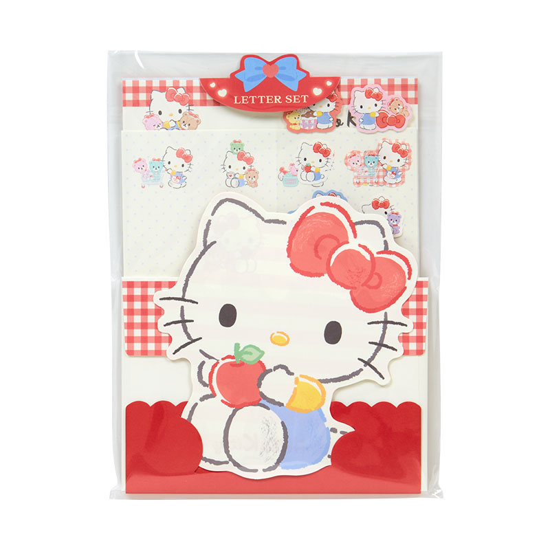Hello Kitty 角色造型信紙信封套裝