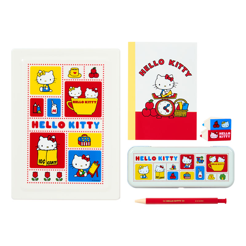 Hello Kitty 道具箱及文具套裝