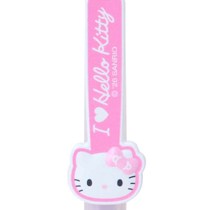 Hello Kitty 彩色啫喱筆芯原子筆 juice(I Love Hello Kitty)粉紅色