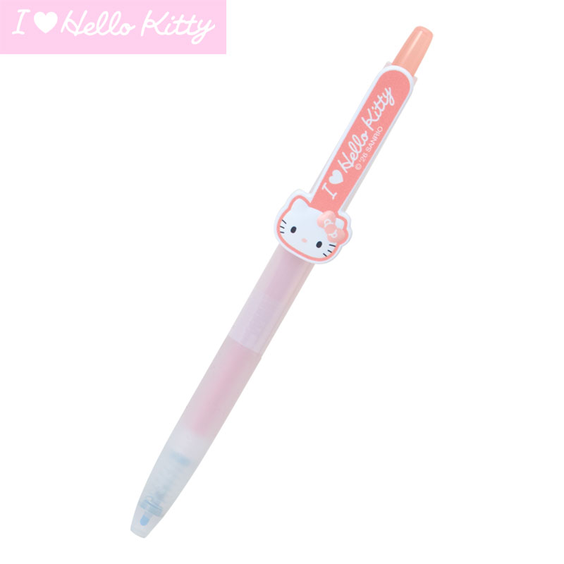 Hello Kitty 彩色啫喱墨水原子筆 juice(I Love Hello Kitty)橙色