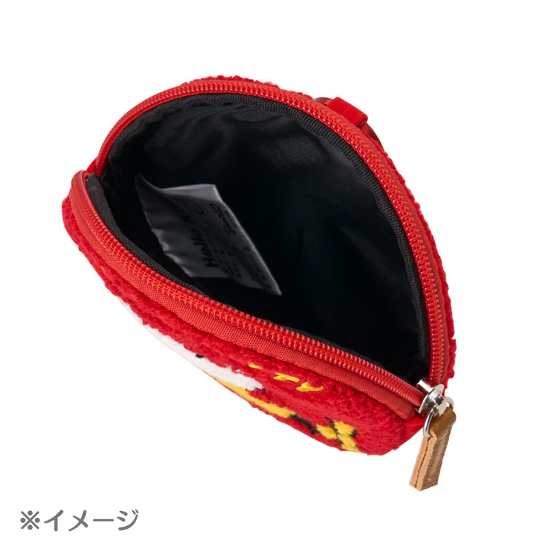 Usahana 圓形刺繡化妝袋