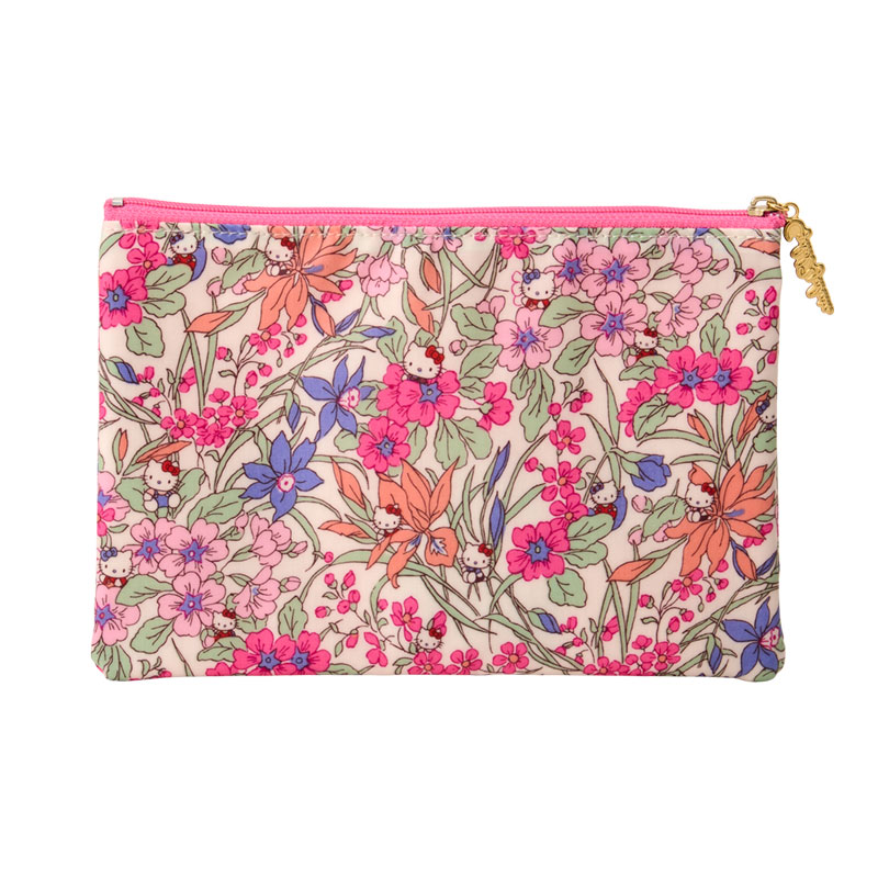 Hello Kitty Liberty Fabrics 扁身化妝袋