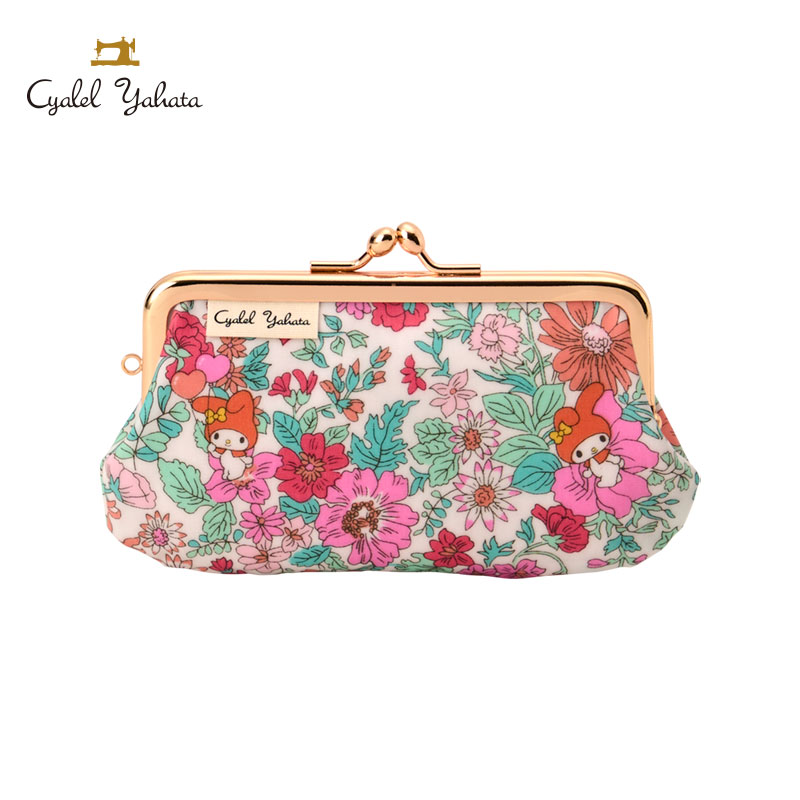My Melody Liberty Fabrics 金屬扣袋