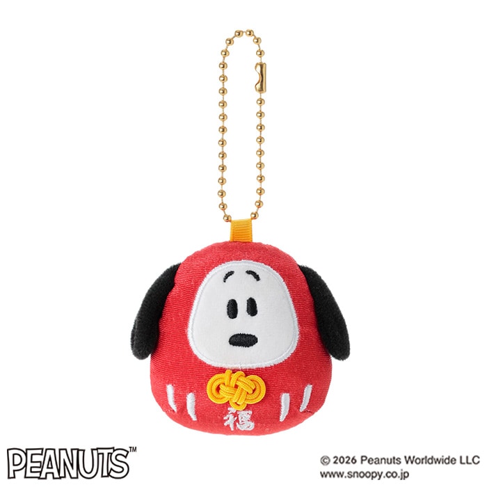 達摩Snoopy 和風吉祥公仔