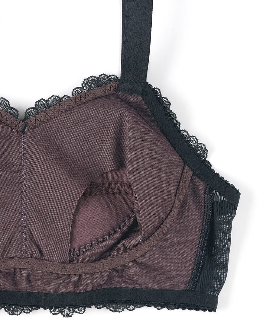 【Night Up Bra Lacy】睡眠支援無鋼圈胸圍