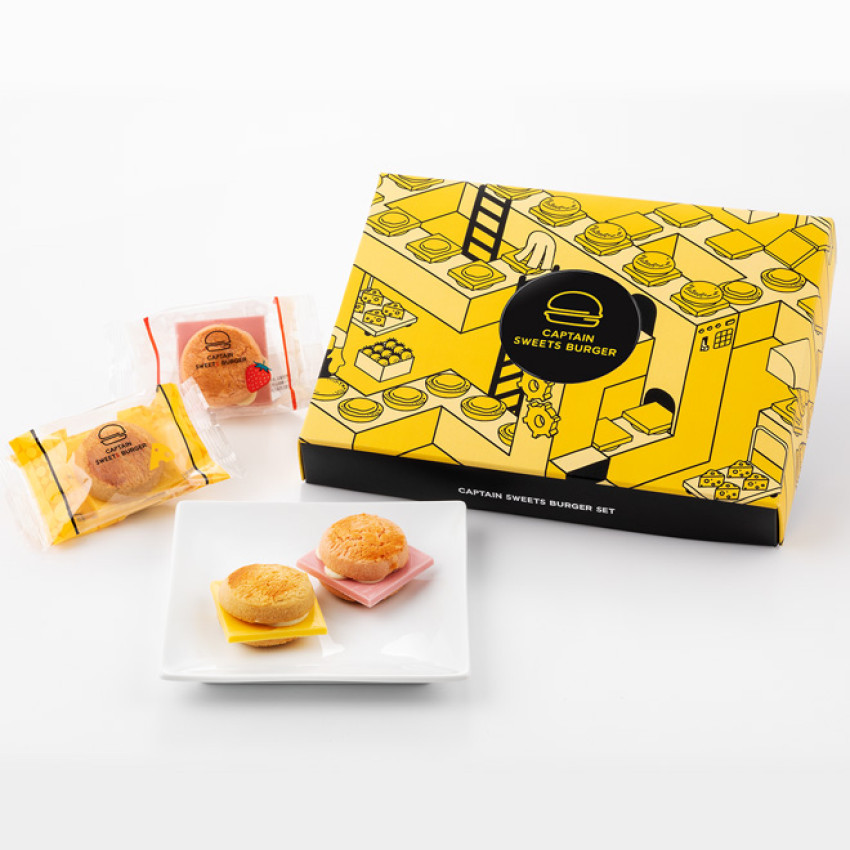 Captain Sweet Burger 夾心餅乾（朱古力漢堡）