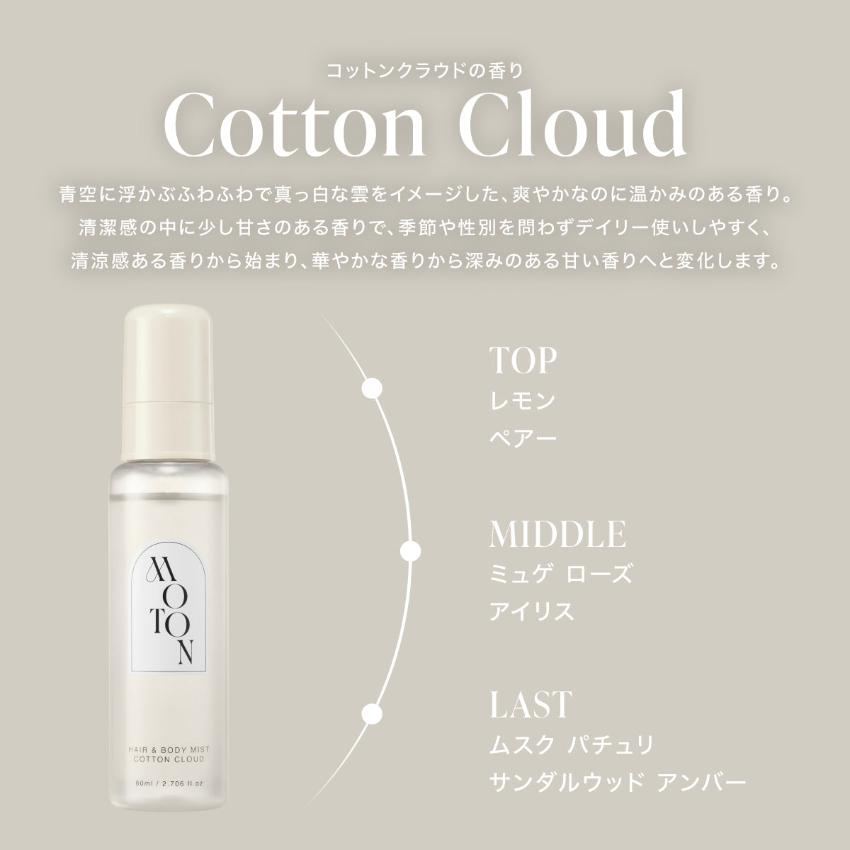 MOTON 髮絲與身體香氛噴霧