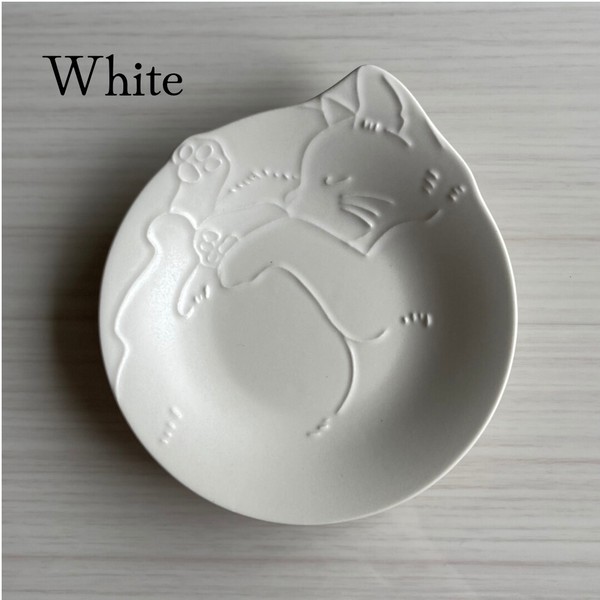 Miau 午睡貓咪圖案陶瓷碟