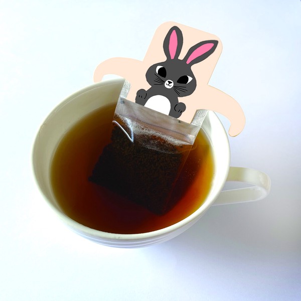 花叢兔子插畫掛杯大吉嶺紅茶茶包
