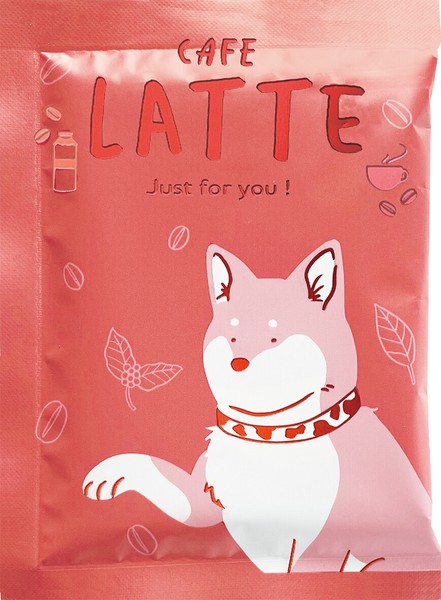 動物圖案即沖咖啡拿鐵 一杯份包