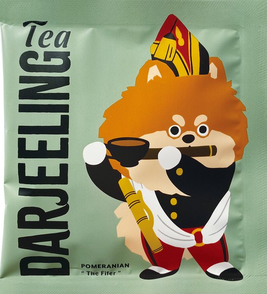 名畫犬松鼠狗大吉嶺三角茶包