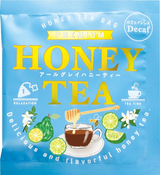 低咖啡因伯爵蜂蜜紅茶三角茶包 一杯份裝