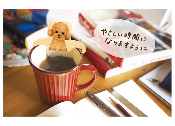 Happy Birthday草莓茶掛鉤茶包禮袋