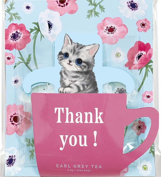 Thank you!伯爵紅茶掛鈎茶包感謝小禮袋