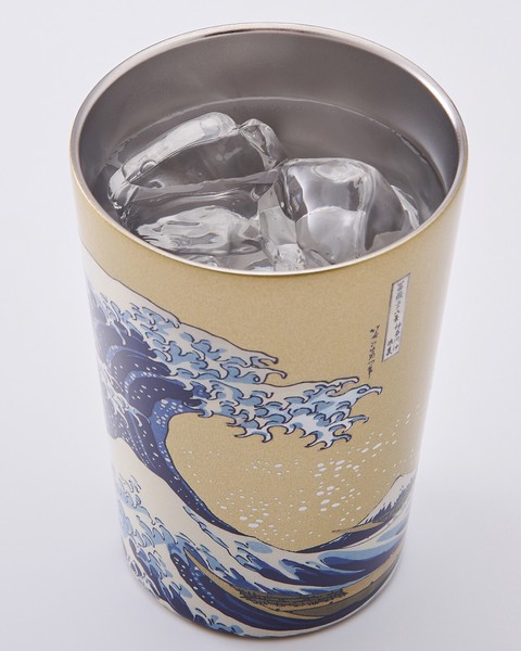 ReachWill 日本傳統文化不鏽鋼保溫杯 460ml 招財貓