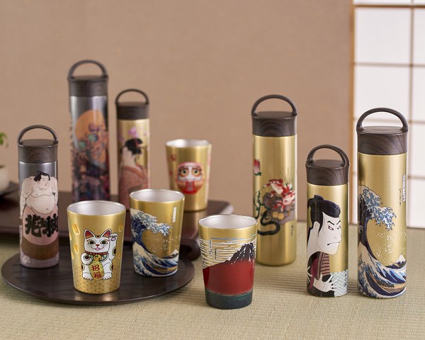 ReachWill 日本傳統文化不鏽鋼保溫杯 460ml 赤富士