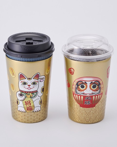 ReachWill 日本傳統文化不鏽鋼保溫杯 460ml 大浪